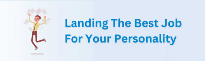 landing the best job for your personality: high school student making the right career choice for her personality traits due to having used career aptitude tests