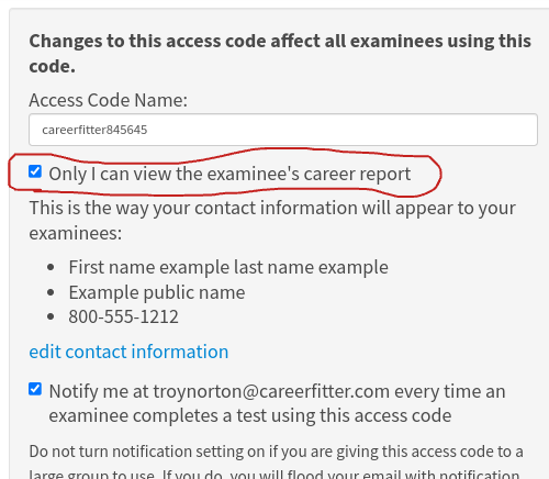 Manage Restrict View setting in the affiliate dashboard