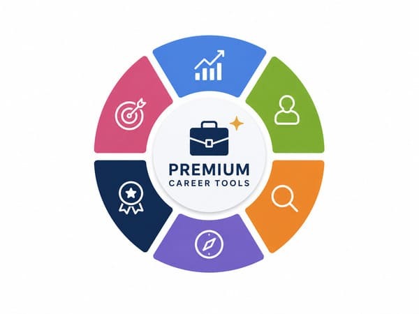 premium career test tools in a wheel